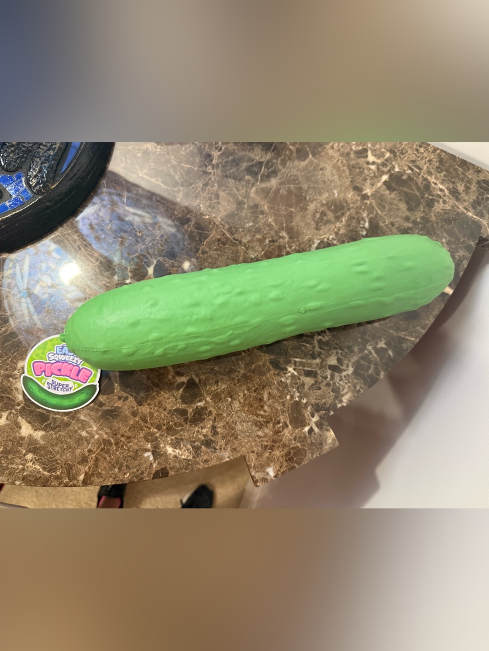ORB Stretchy Green Pickle Plush Toy